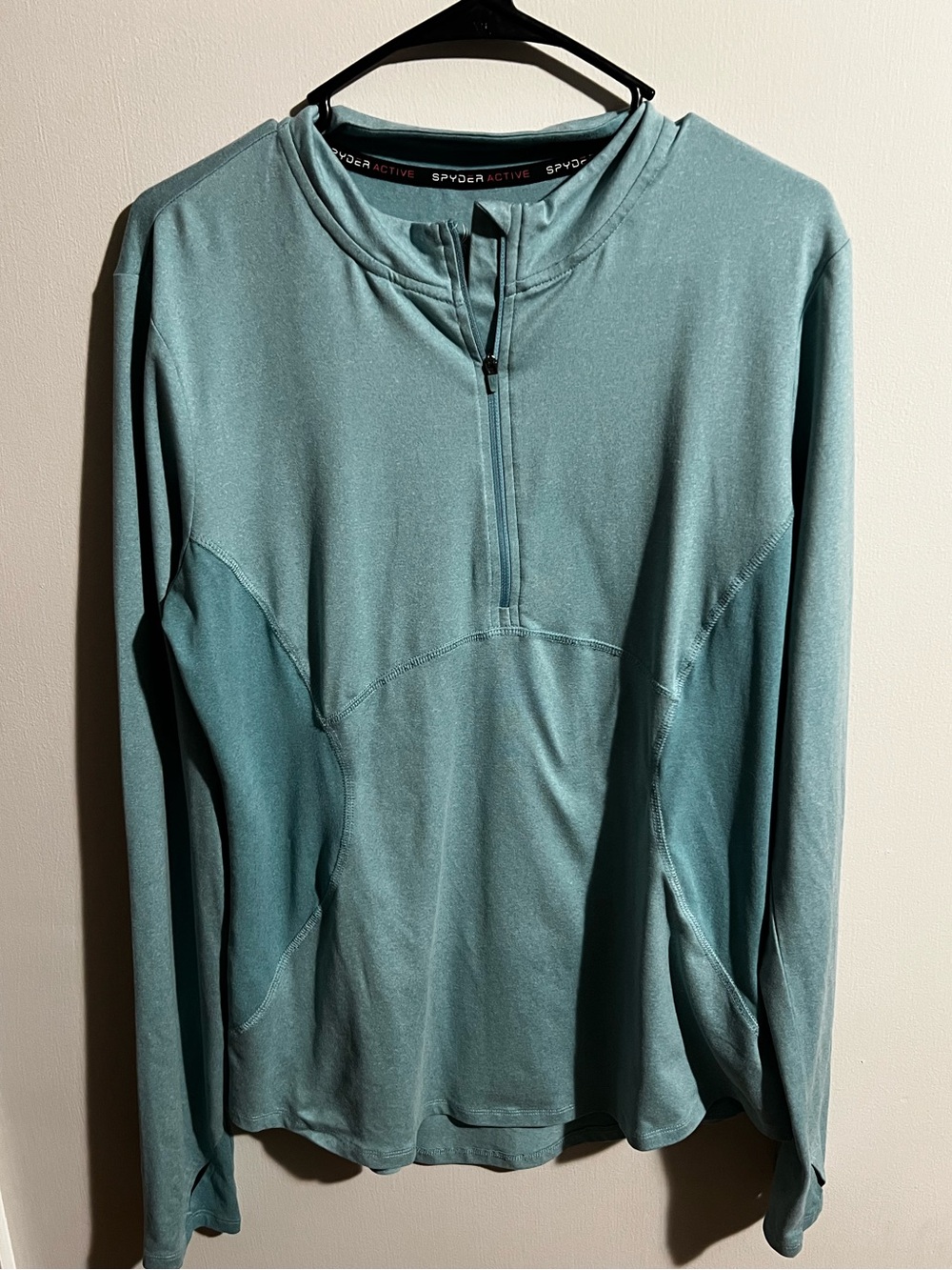 Spyder blue athletic top